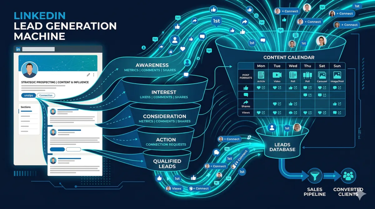 Stratégie LinkedIn B2B pour générer des leads qualifiés