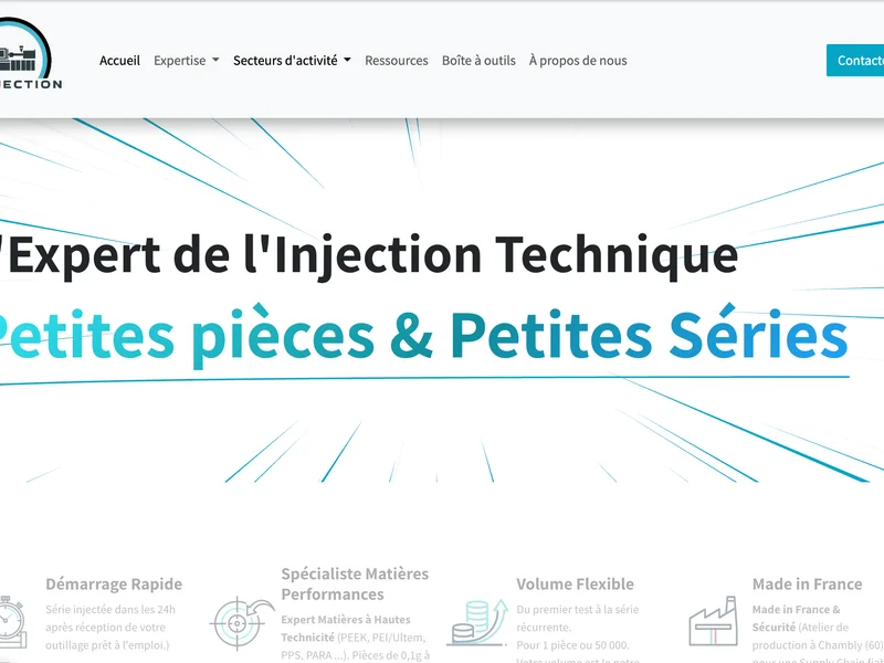 CF Injection — réalisation KBO Gestion