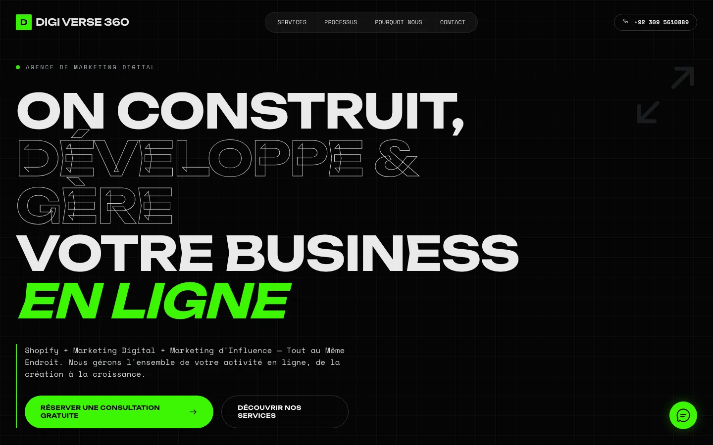 Digi Verse 360 — aperçu du projet