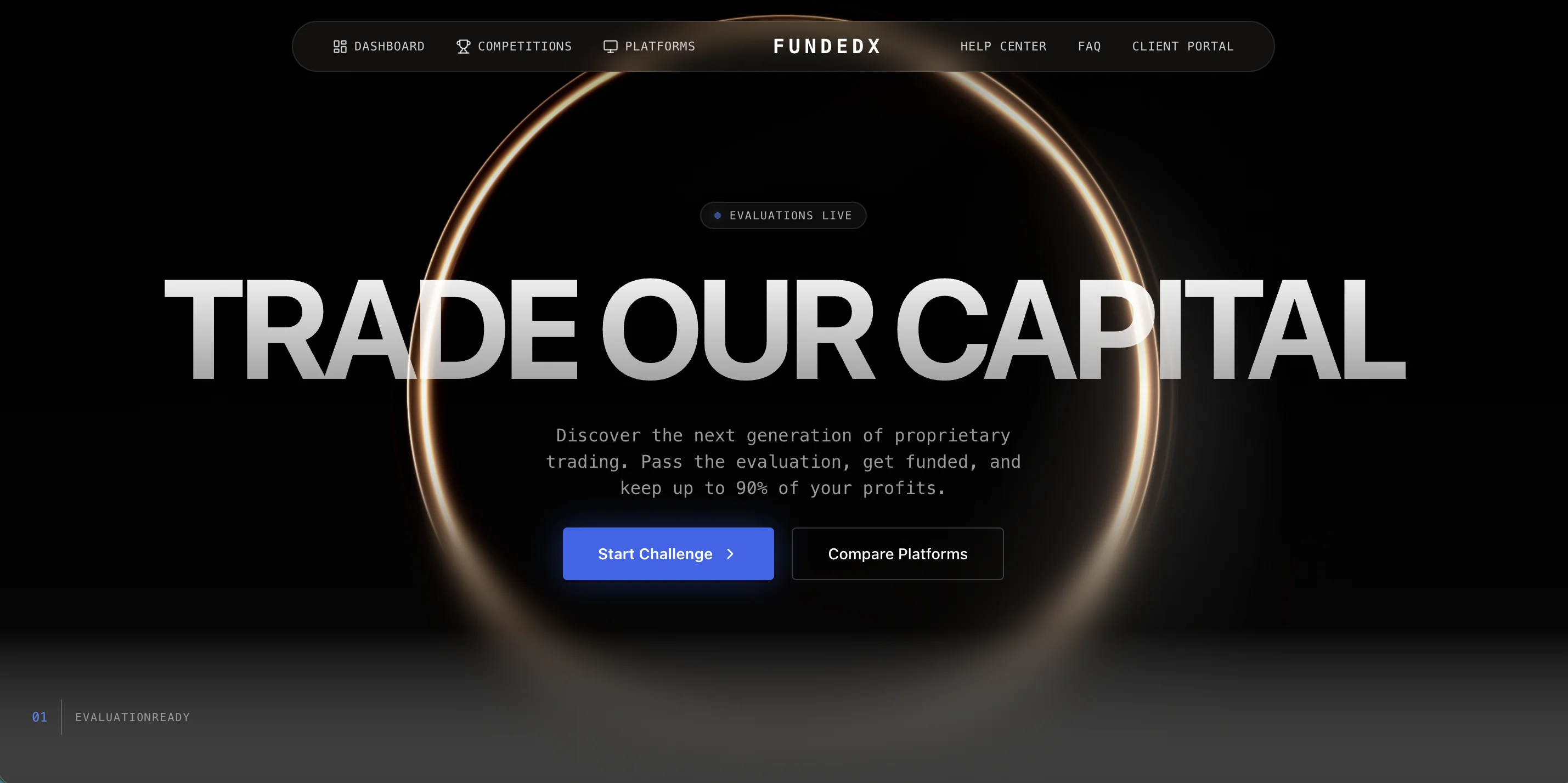 FundedX — aperçu du projet