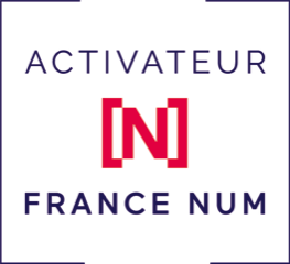 Logo Activateur France Num - KBO Gestion labellisé par l'État